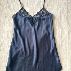 Dentelle Black Slip Dress